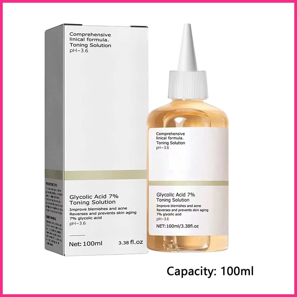 Toner Glycolic Acid Glycolic Acid 7 Tẩy Tế Bào Chết Cho Da Mặt 100ml / 240ml