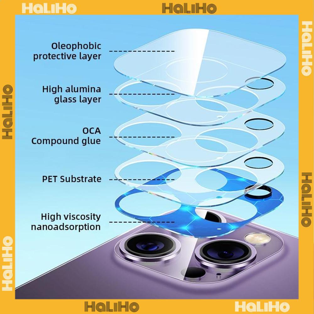 Miếng Dán Ống Kính Cho iPhone 14 Pro Max Phim Cường Lực Toàn Màn Hình 9D HD Vừa Vặn Không Bong Bóng Chống Cháy Nổ Chống Rơi Bằng Vân Tay Tương Thích Với iPhone 13 Pro Max 12 Pro Max 11 7 8Plus