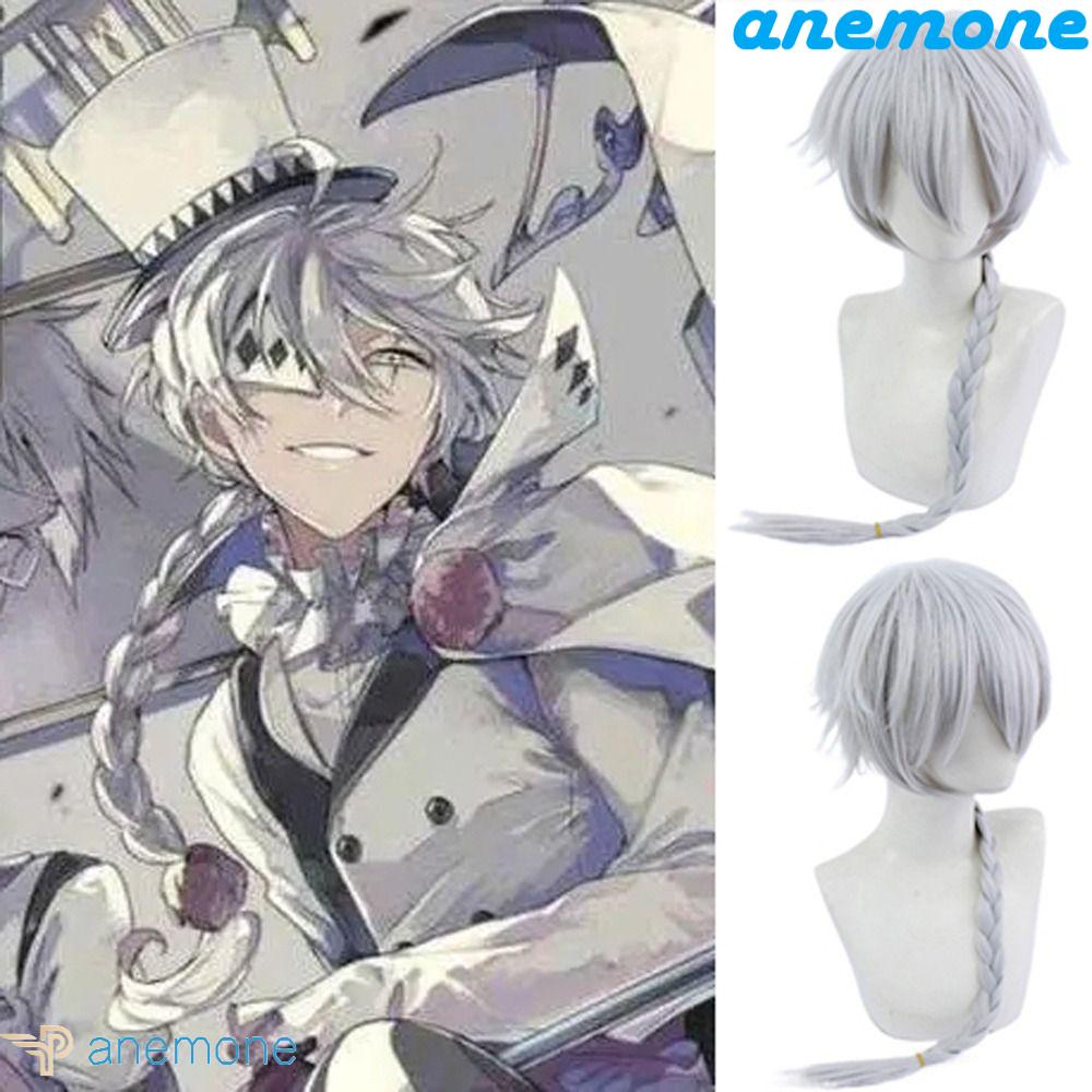 ANEMONE Tóc Giả Bằng Sợi Tổng Hợp Thoáng Khí Hóa Trang Nhân Vật Nikolai Gogol