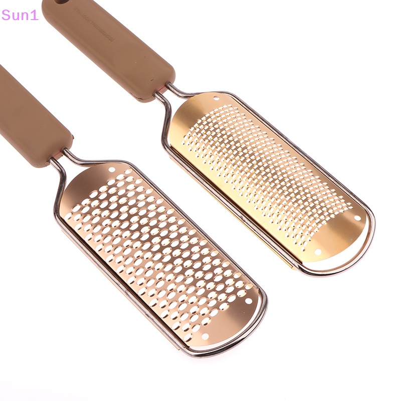 Dụng Cụ Tẩy Tế Bào Chết Cho Bàn Chân Mềm Mịn Bằng Thép Không Gỉ 304 Sun1