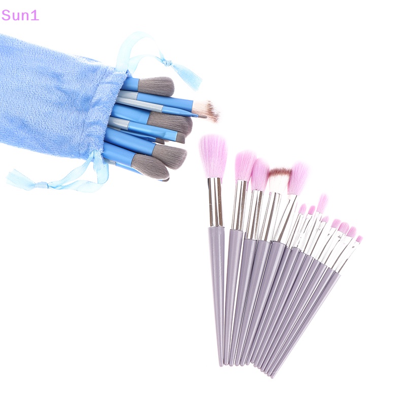 Set 1 / 13 Cọ Trang Điểm Lông Mềm Tiện Dụng