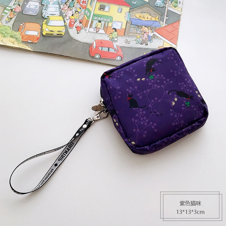 Túi Đựng Đồ Sức Chứa Lớn Họa Tiết Hoạt Hình Dễ Thương Túi Đựng Đồ Đa Năng Tiện Lợi