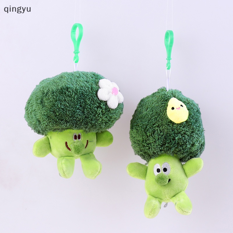 Móc Khóa Búp Bê Nhồi Bông Broccoli Dễ Thương