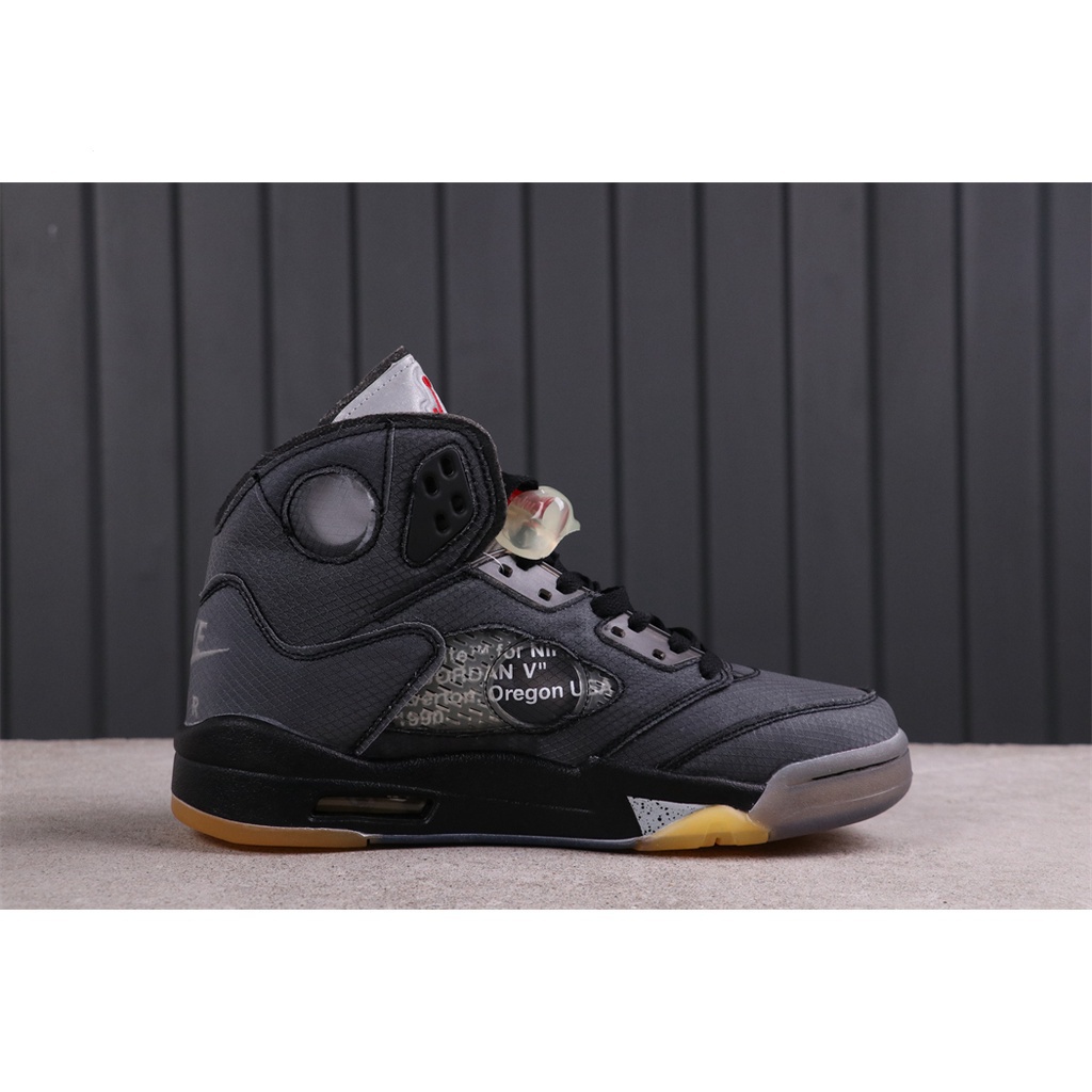 Off-white Giày Thể Thao Chơi Bóng Rổ Jordan 5 CT8480-001 40-47.5