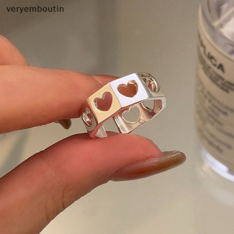 Nhẫn Hở Họa Tiết Hình Học Đơn Giản Thời Trang Cho Nữ