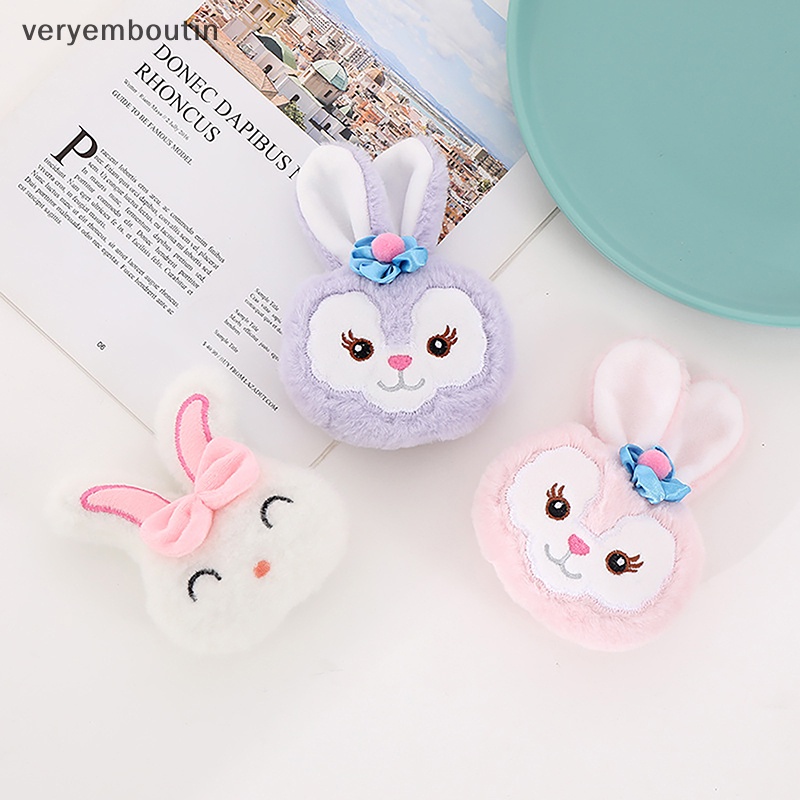 Trâm Cài Áo Hình Thỏ Hoạt Hình Nhồi Bông Dễ Thương