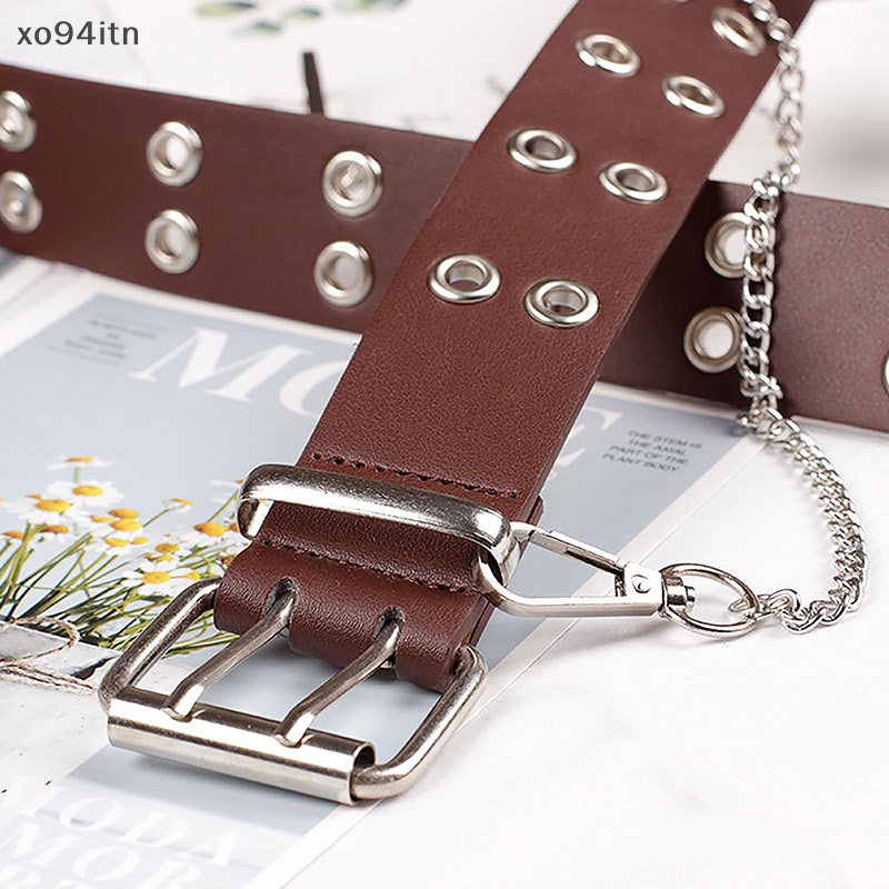 Thắt Lưng Khóa Xích Phong Cách Punk Hip hop Đa Năng Thời Trang Cho Nữ