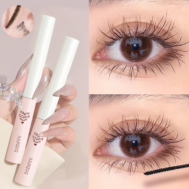 Mascara Đầu Cọ Siêu Mịn Chống Thấm Nước / Mồ Hôi Chuốt Dày / Cong Mi Lâu Trôi