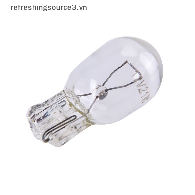 Set 2 Bóng Đèn Tín Hiệu T20 7443 7440 Bằng Thủy Tinh Trong Suốt Chuyên Dụng Cho Xe Hơi T20 3.vn