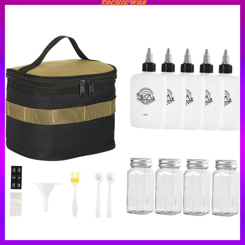 Túi Đựng Gia Vị Chia Ngăn Tiện Lợi Cho Du Lịch