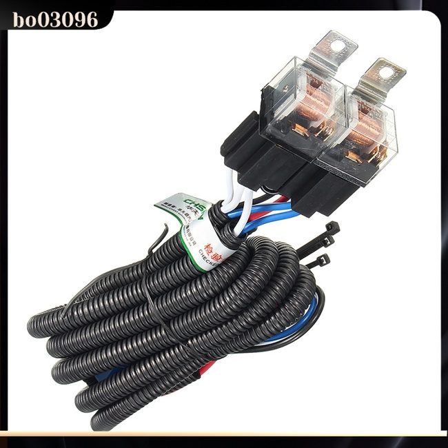 Bộ Rơ Le Đèn Pha H4 80A 100W / 140W 12V H4 Chất Lượng Cao