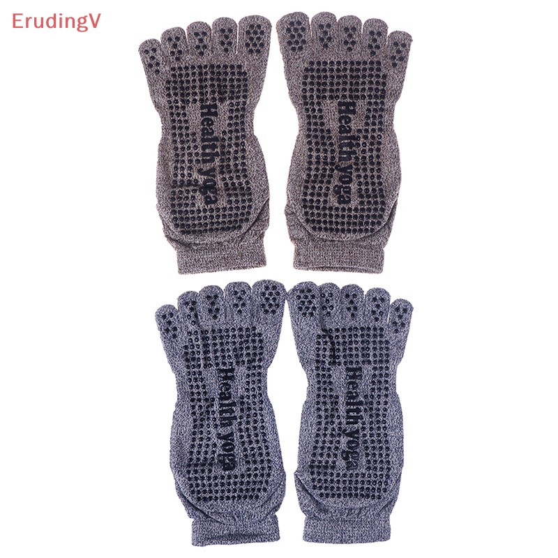 Vớ Cotton Năm Ngón Chống Trượt Dùng Tập Yoga / Chạy Bộ Cho Nam