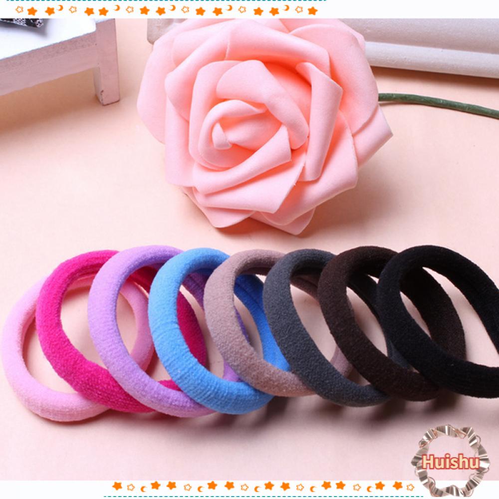 HS Set 10 Băng Đô Co Giãn Màu Sắc Ngọt Ngào Cho Nữ