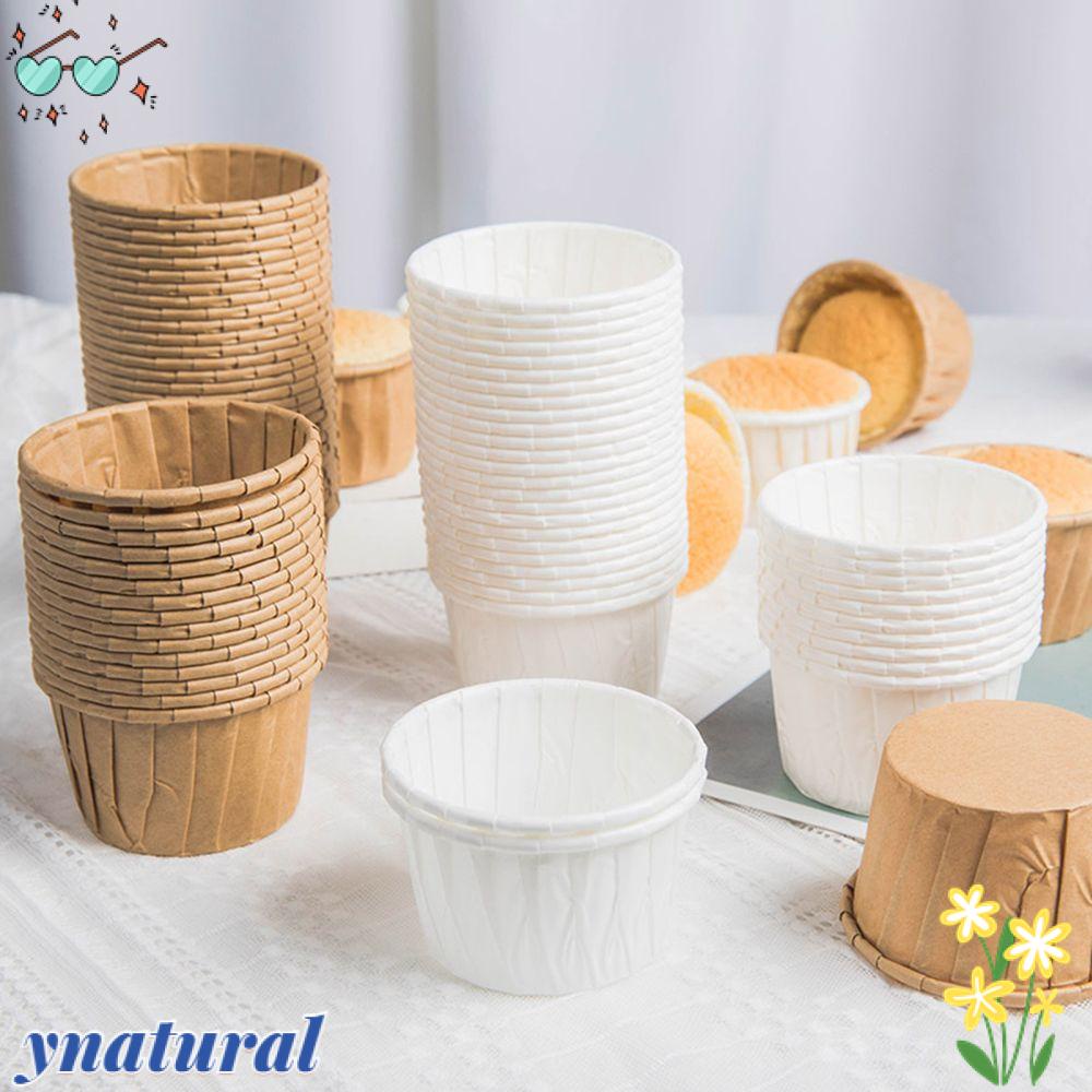YNATURAL 50pcs Giấy Gói Bánh Cupcake Mới