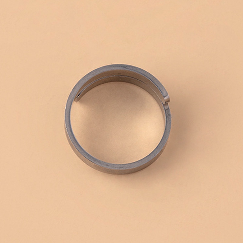 Ygt Nhẫn Thép Không Gỉ Khắc Chữ Believe Phong Cách Punk Cho Nam Và Nữ