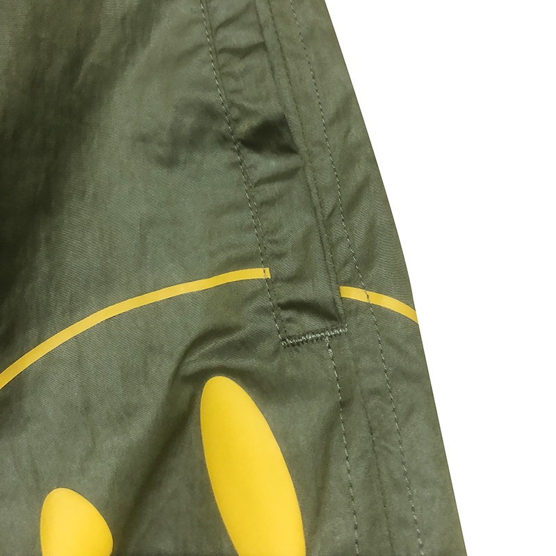 D22- Quần Short nylon Mặt Cười Cổ Điển Chất Lượng Cao Mới Nhất Hợp Thời Trang Tyie4Tr