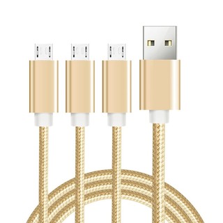 Dây Cáp Sạc Chia 3 Trong 1 Cổng Micro USB Sang 3 Cổng Micro USB