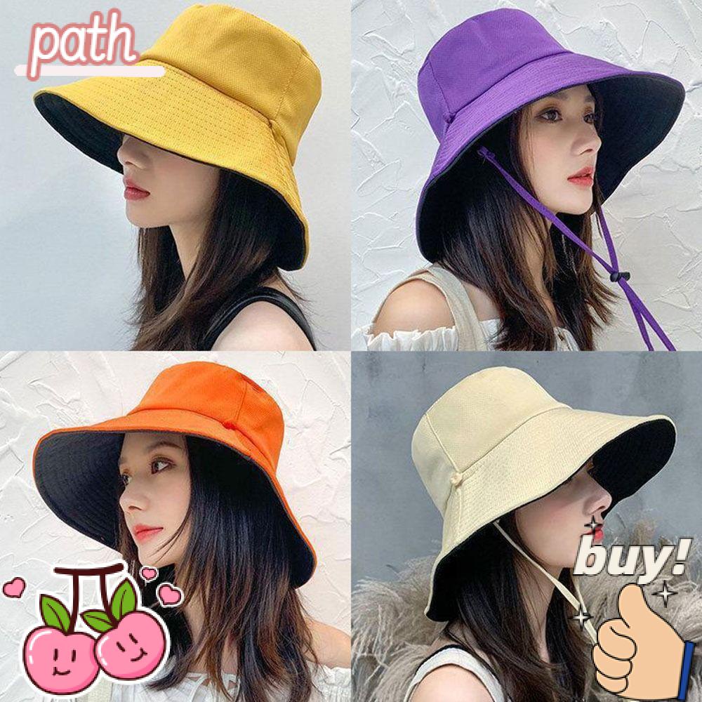 PATH Mũ Tai Bèo Hai Mặt Chống Tia UV Có Thể Gấp Gọn Tiện Dụng