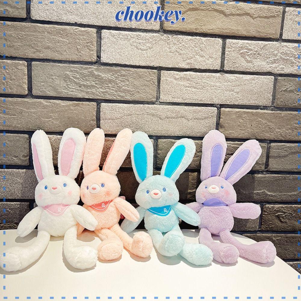 CHOOKEY Móc Khóa Hình Thỏ Kéo Búp Bê Xinh Xắn Vui Nhộn