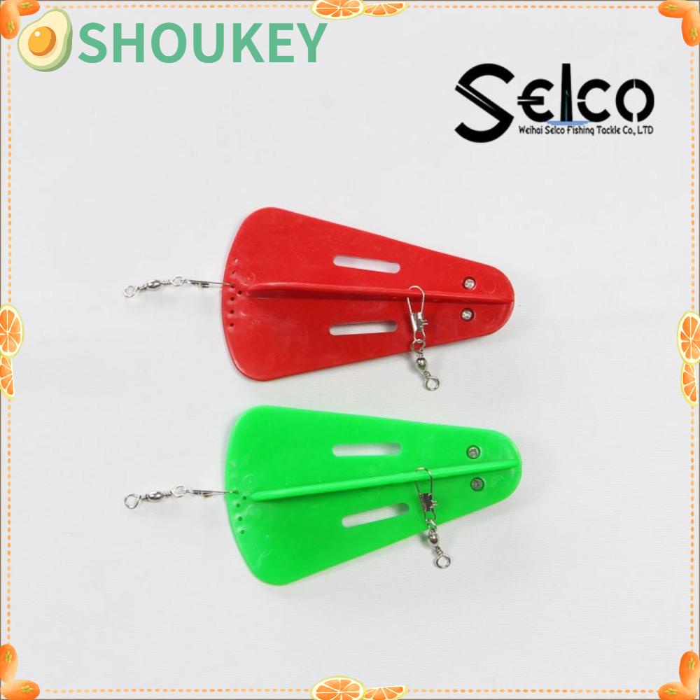 SHOUKEY 1 Bảng Cuộn Câu Cá Bằng Nhựa 106g 146g Màu Đỏ / Xanh Lá