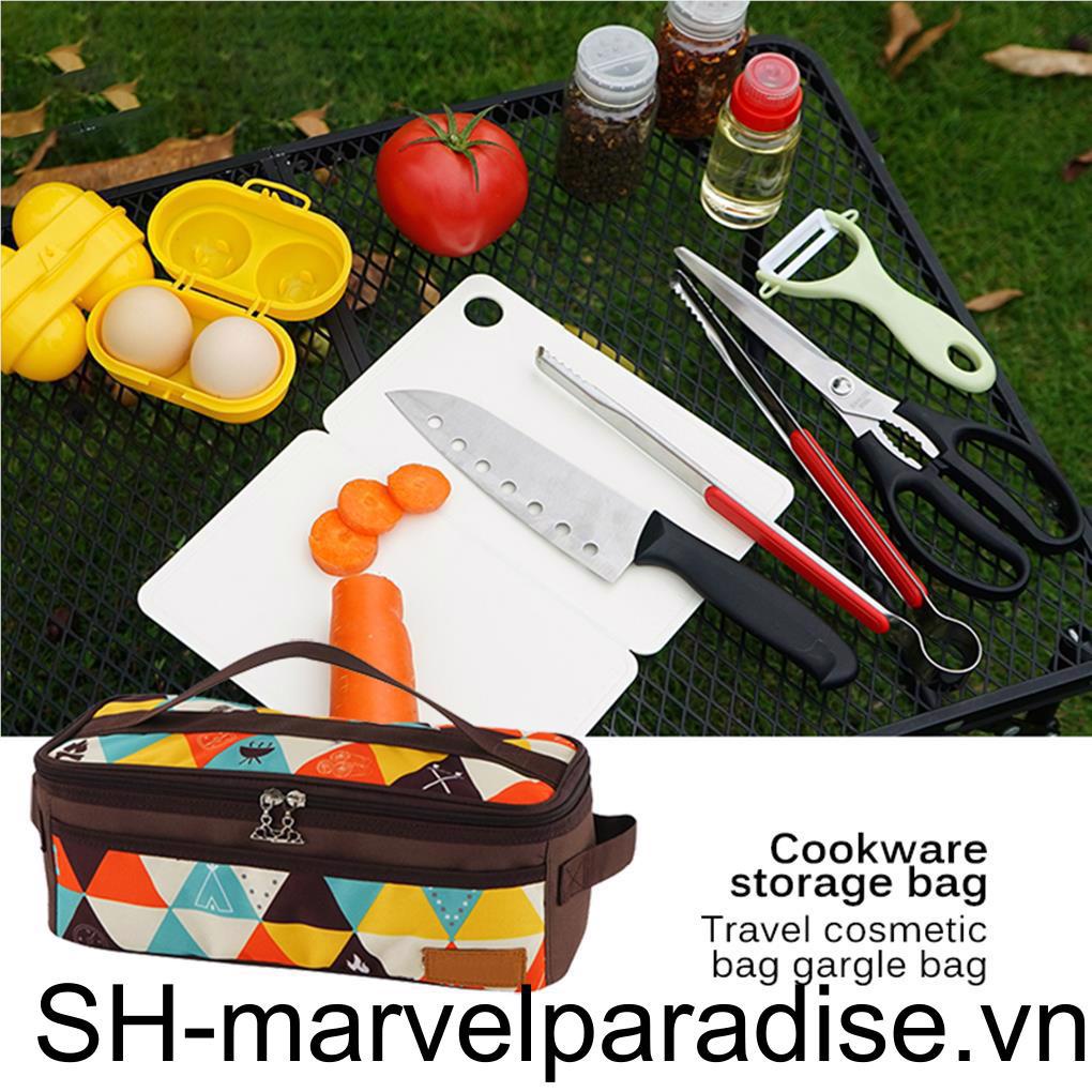 Túi Đựng Dụng Cụ Nấu Ăn Có Khóa Kéo Thay Thế Tiện Dụng