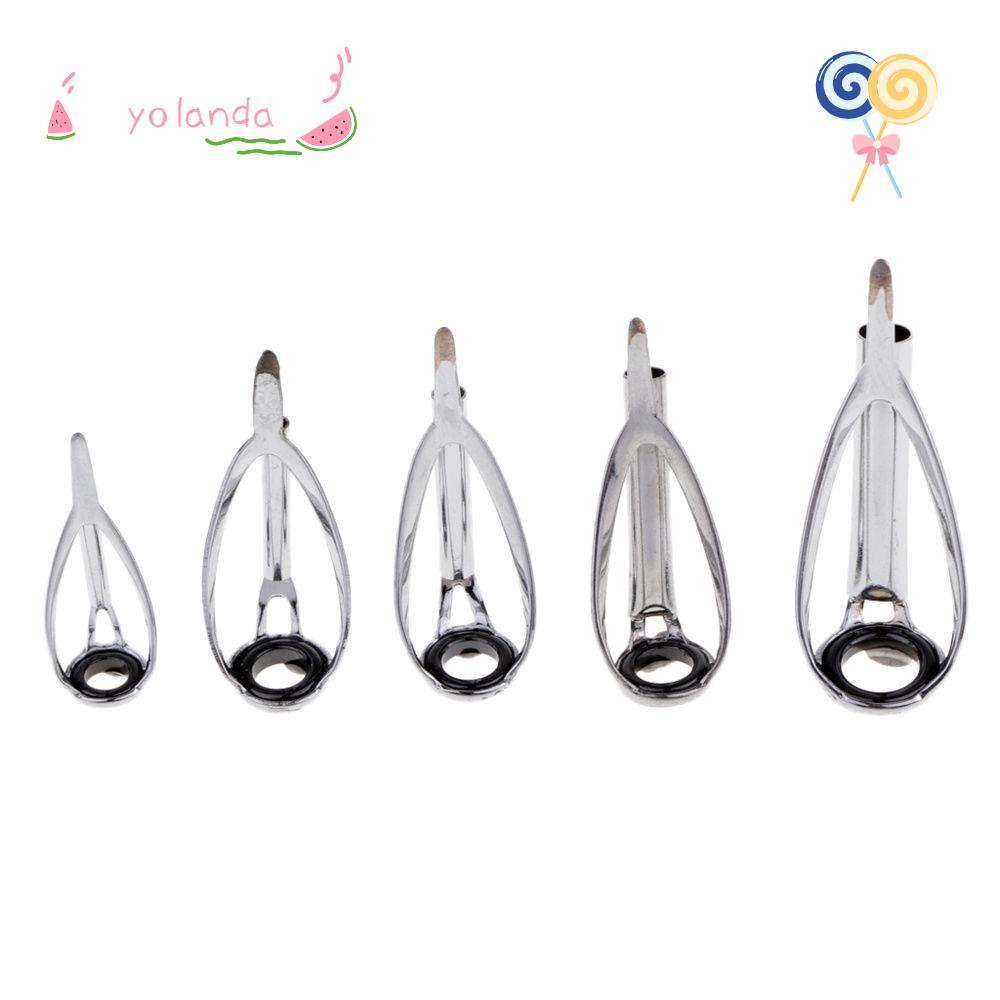 YOLA Vòng Bạc Mini 1.8MM - 3.6MM Cố Định Cần Câu Cá