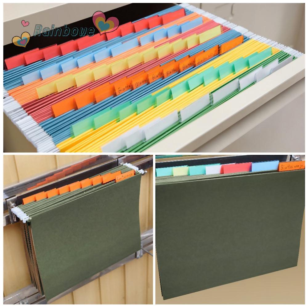 RAINBOW Dụng Cụ Kẹp Tài Liệu Bằng Nhựa Tiện Dụng DIY