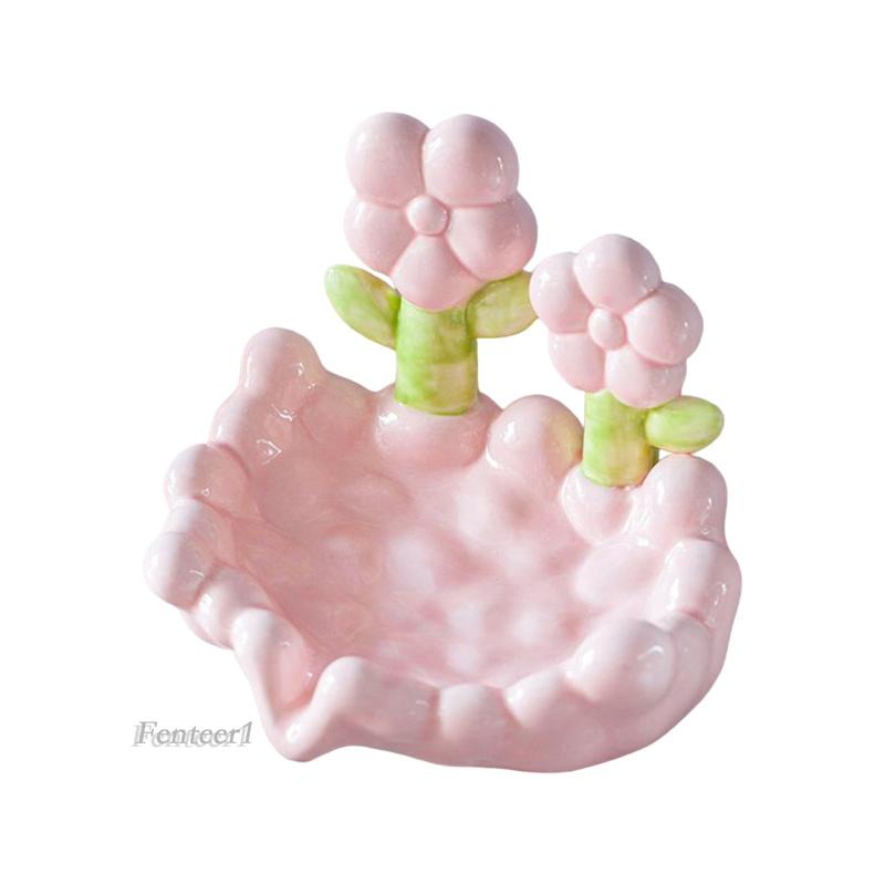 Khay Đựng Xà Phòng Hình Hoa Hoạt Hình Dành Cho Phòng Tắm