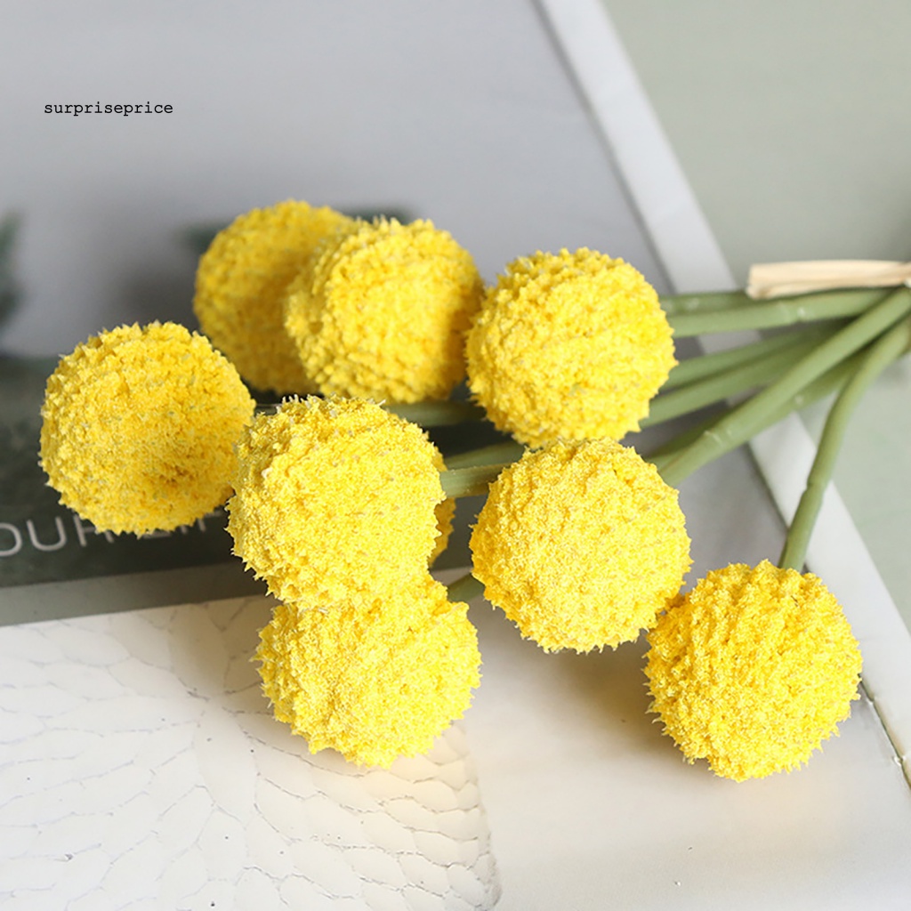 1 Bó Hoa Nhân Tạo Không Cần Khoan Lỗ Dùng Để Trang Trí Nhà