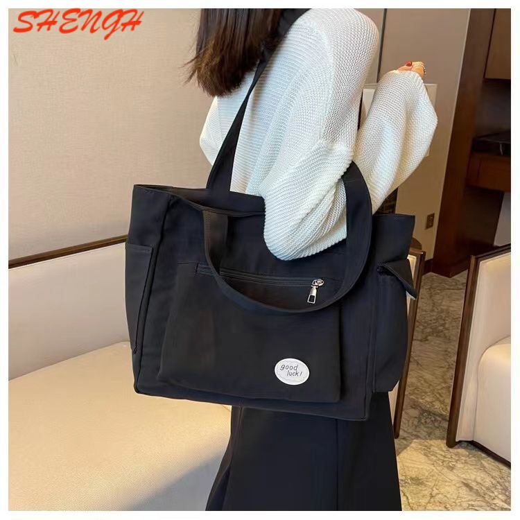 Túi Xách Vải Oxford Siêu Nhẹ Chống Thấm Nước Đa Năng Thời Trang Cho Nữ