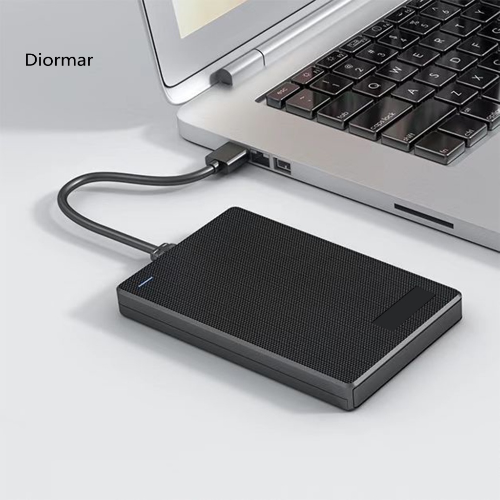 Hộp Đựng Ổ Cứng SSD 25 Inch Chống Sốc Tốc Độ Cao Kèm Cáp Tích Hợp SATA Sang Usb 30