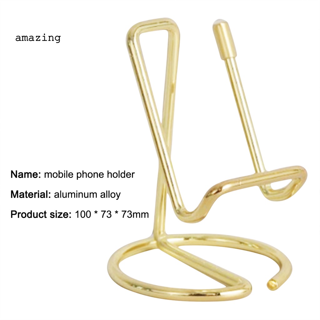 Giá Đỡ Điện Thoại / Máy Tính Bảng Bằng Hợp Kim Nhôm Để Bàn Tiện Dụng