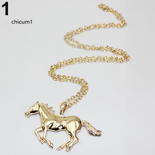 Vòng cổ Mặt Hình Ngựa Sang Trọng Cho Nữ
