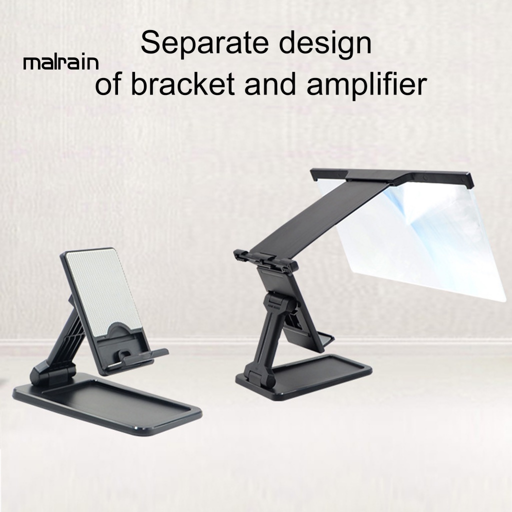 Kính Lúp Phóng To Màn Hình Điện Thoại 3D L20 12 Inch Có Thể Gấp Gọn Tiện Dụng Cho Gia Đình