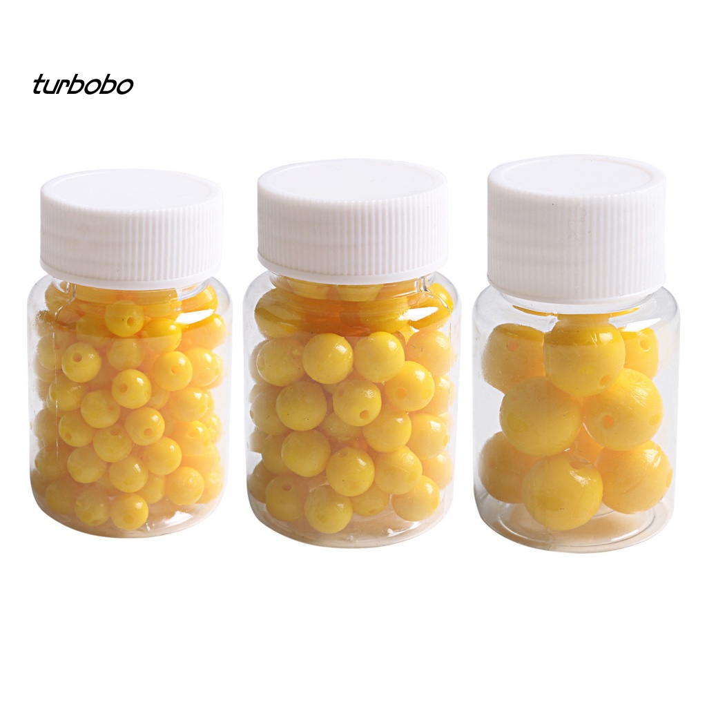 Hạt Xỏ Mồi Câu Cá Bằng Silicone 8 / 10 / 14mm Mùi Hương Bắp Tái Sử Dụng Linh Hoạt Lâu Phai