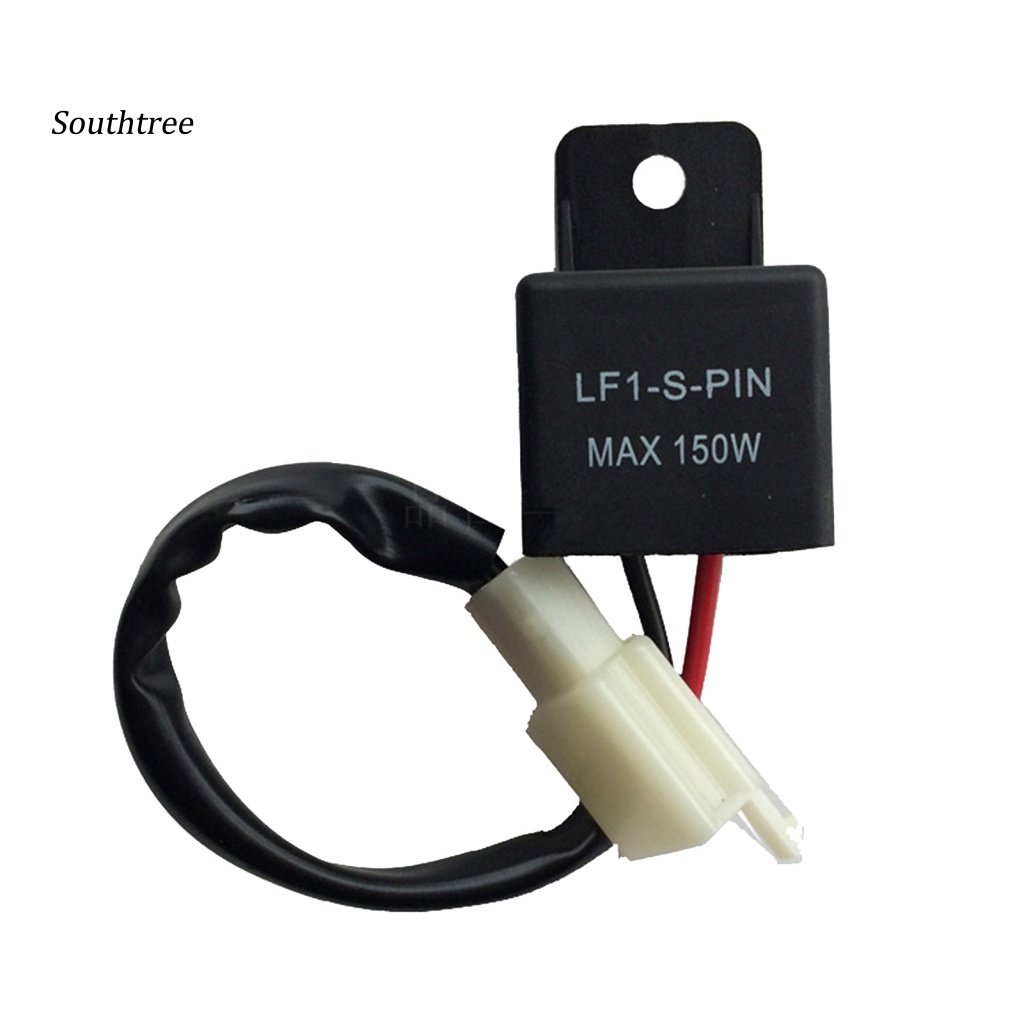 Rơ Le Đèn Xi Nhan 12V 150W 2 Chấu Chống Thấm Nước Kèm Dây Dành Cho Xe Mô Tô