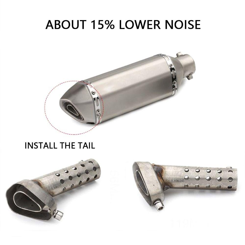 Lõi Giảm Thanh 48 / 57mm Có Thể Tháo Rời Cho Ống Pô Xe Máy