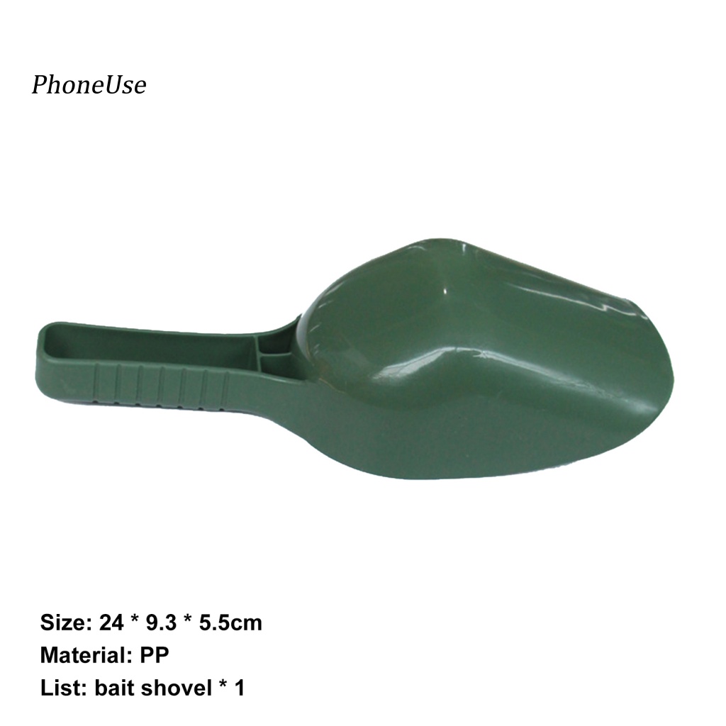 Muỗng Múc Mồi Câu Cá Bằng PU Chống Biến Dạng Rộng PP