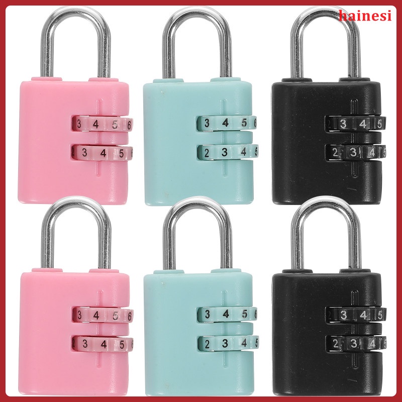 Set 6 Khóa Hành Lí Mini Cho Bé