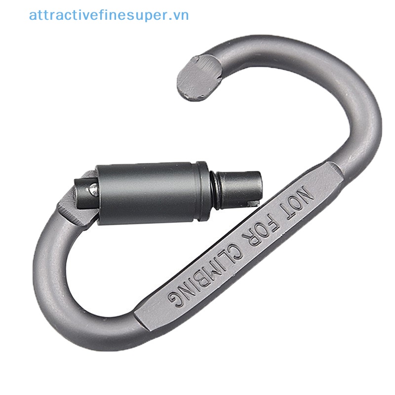 Afs Móc Khóa carabiner Chữ D Bằng Hợp Kim Nhôm Đa Năng
