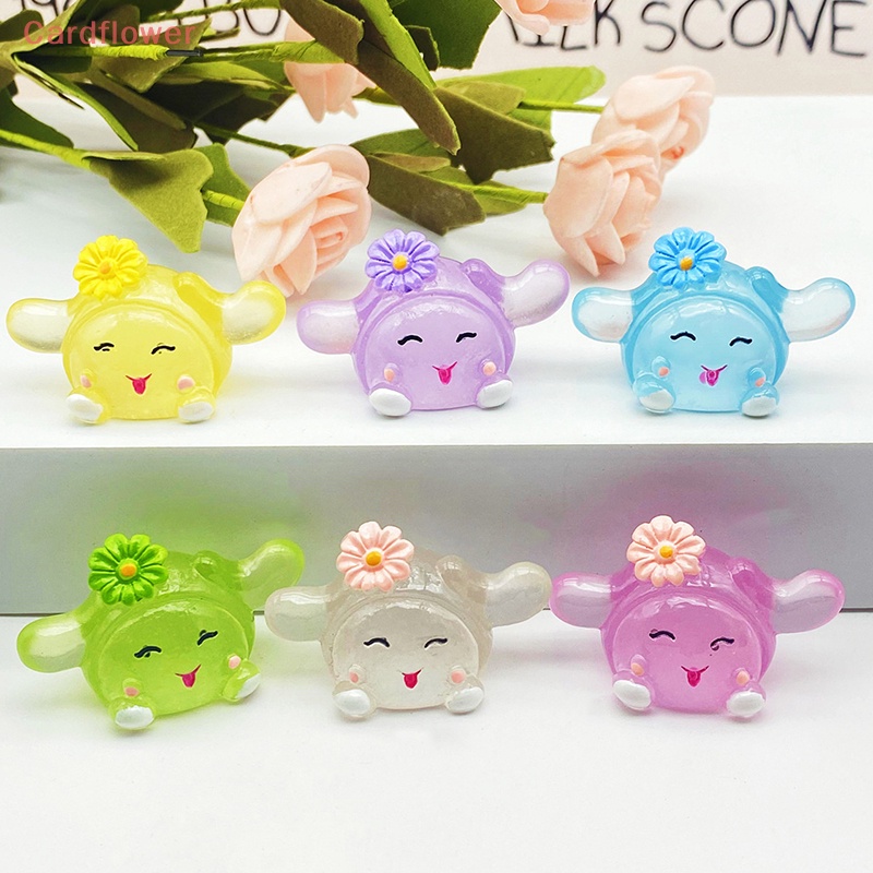 Bộ 2 Mặt Dây Chuyền Nhỏ Bằng Resin Phát Sáng 3D DIY Mới