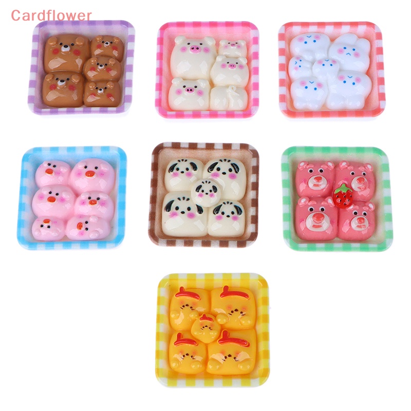&lt; Cardflower &gt; Đồ Chơi Thủ Công Bằng Nhựa 3D Dễ Thương Sáng Tạo Hình Sanrios Bánh Mì Sandwich Xếp Chồng Lên Nhau DIY Mới