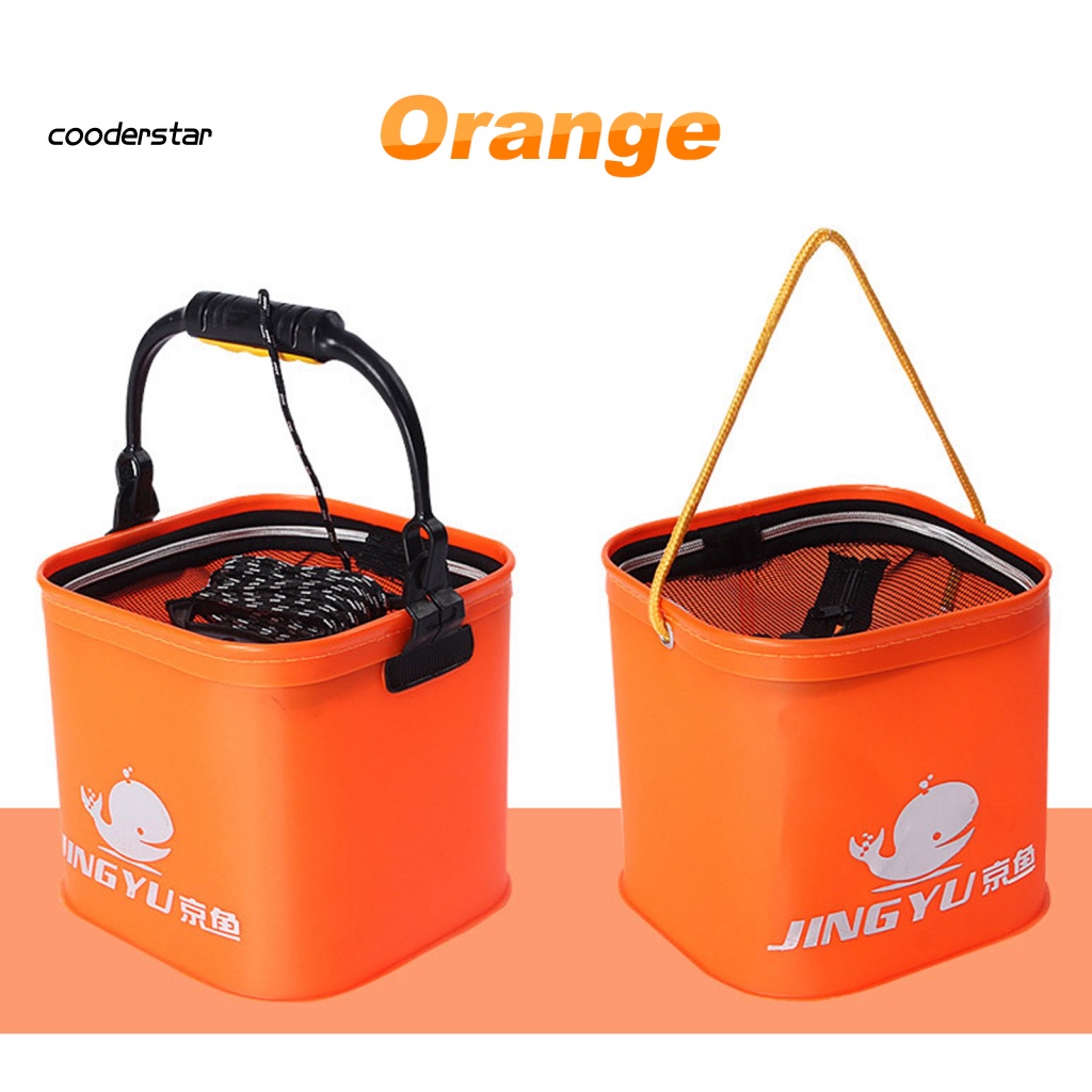 Xô Đựng Mồi Câu Cá Đa Năng Có Thể Gấp Gọn Tiện Dụng