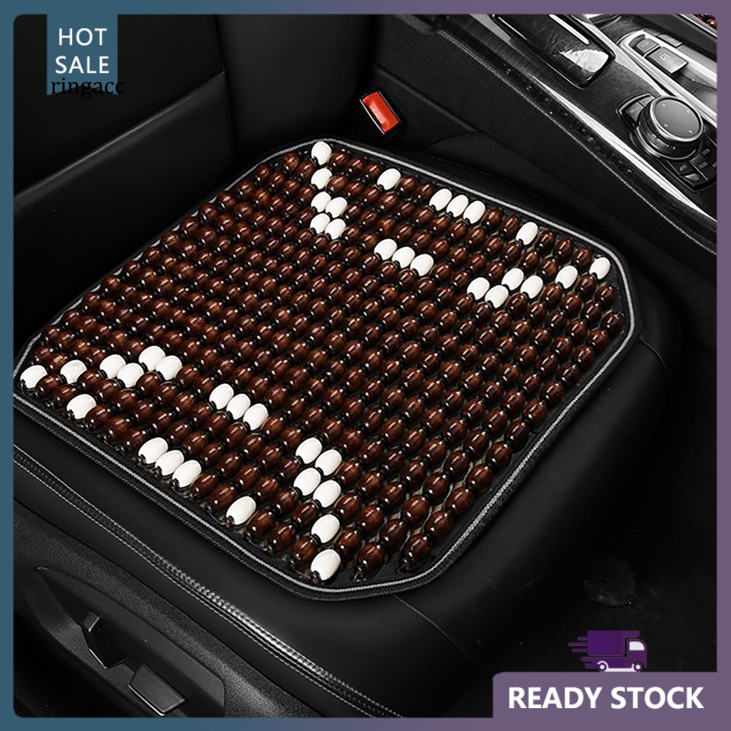 Vỏ Bọc Đệm Ghế Ngồi Xe Hơi Đính Hạt Thông Gió Mát Xa Chống Ăn Mòn Chống Trượt Thoải Mái Tái Sử Dụng Tiện Lợi