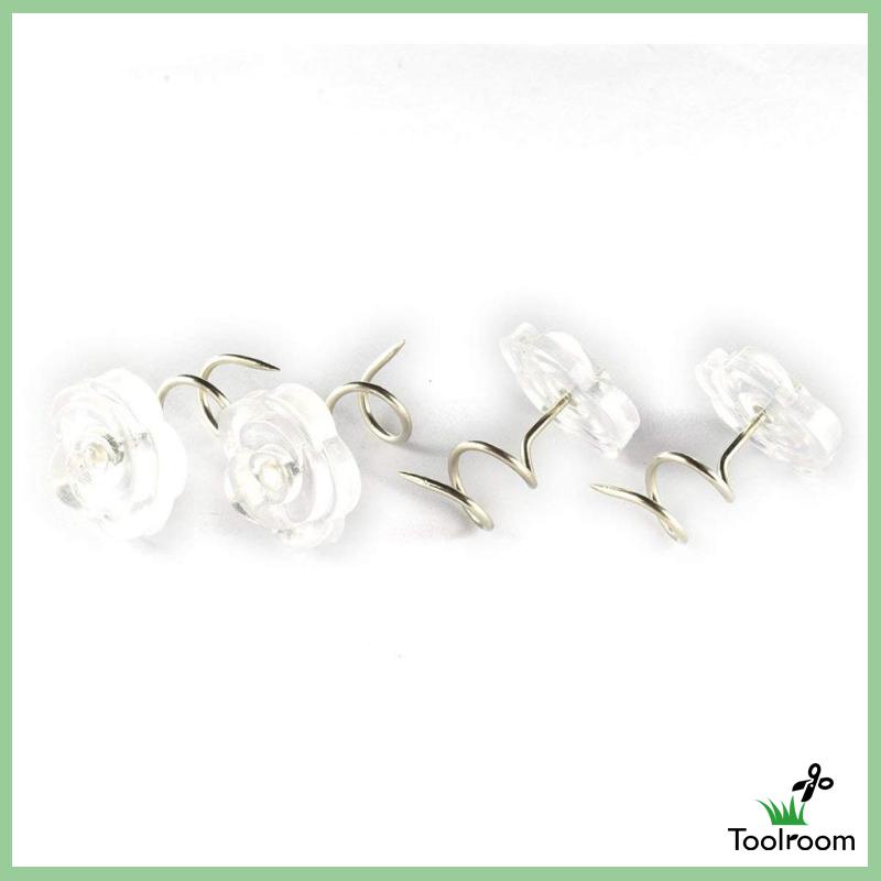 Set 20 Ốc Vít Đầu Xoắn Tròn Trong Suốt