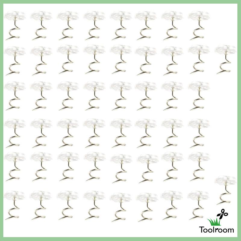 Set 20 Ốc Vít Đầu Xoắn Tròn Trong Suốt