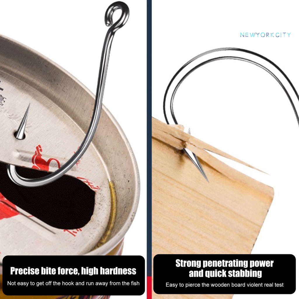 Set 50 Lưỡi Câu Cá Bằng Thép Carbon Chất Lượng Cao