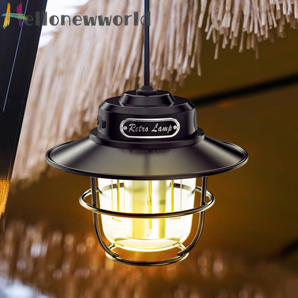 Đèn Cắm Trại Chống Thấm Nước IPX4 1200mAh 200LM