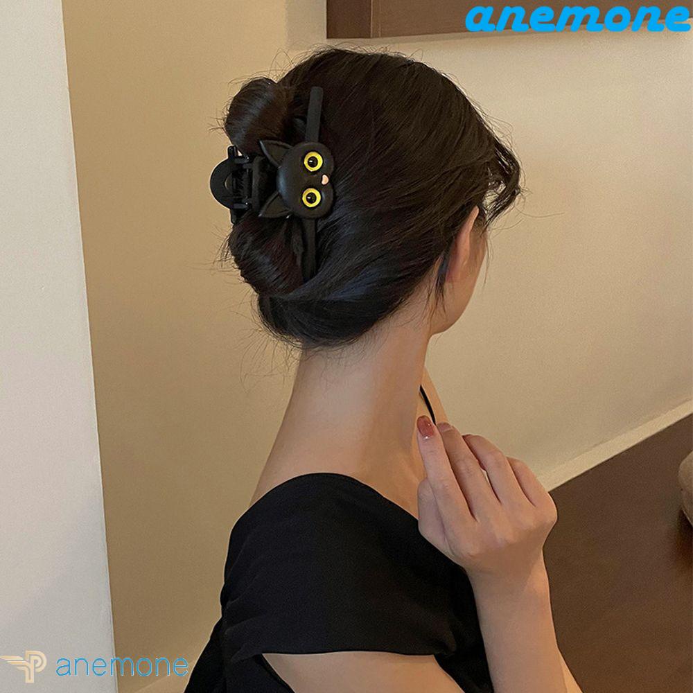 ANEMONE Kẹp tóc hỗ trợ rửa mặt Hình Con Cua Phong Cách Hàn Quốc Cho Nữ