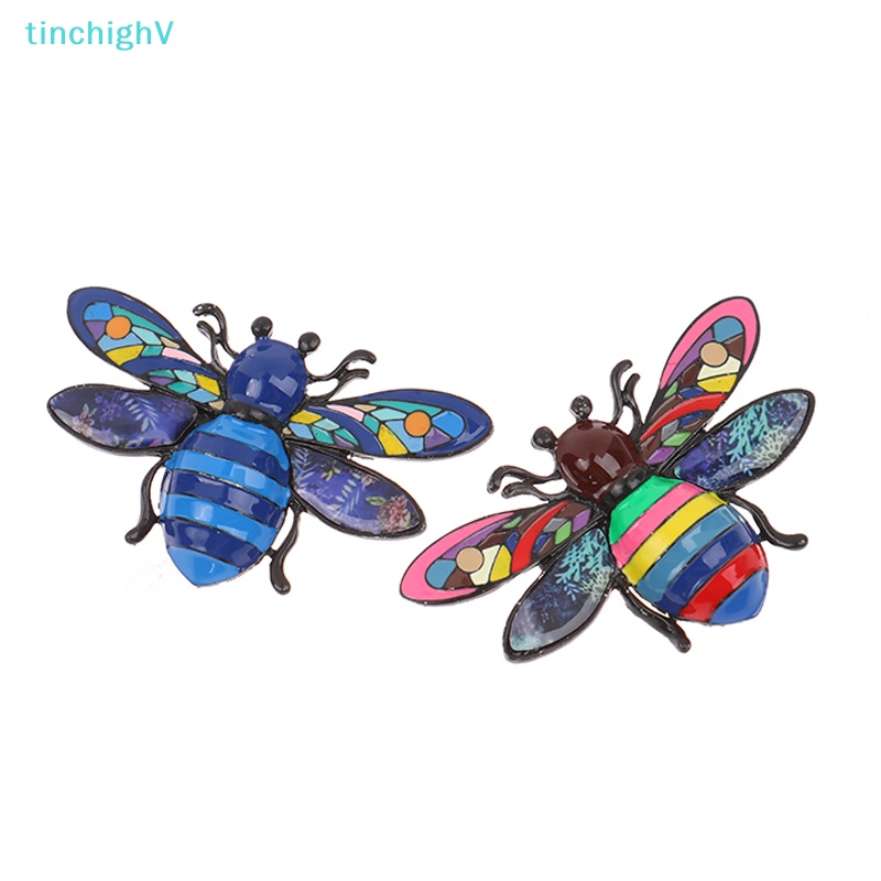 Ghim Cài Áo Hình Chú Ong Tráng Men Nhiều Màu Sắc Thời Trang Cho Nữ